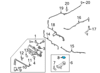 OEM Ford Bronco Filler Cap Diagram - GT4Z-17632-A