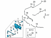 OEM Ford Bronco RESERVOIR - WINDSHIELD WASHER Diagram - M2DZ-17618-A