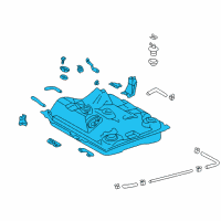 OEM Toyota Prius Fuel Tank Diagram - 77001-47071