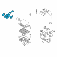 OEM 2013 Hyundai Elantra GT Hose Assembly-Air Intake Diagram - 28140-3X320