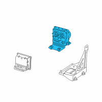 OEM 2000 Chevrolet Cavalier Modulator Diagram - 18042541