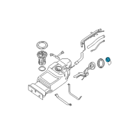 OEM 2007 Nissan Pathfinder Cap Assembly - Filler Diagram - 17251-ZV30A