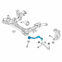 OEM 2014 BMW ActiveHybrid 3 Mount Tension Strut, Right Diagram - 31-12-6-854-724