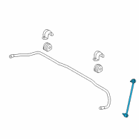 OEM 2015 Hyundai Azera Link Assembly-Front Stabilizer, LH Diagram - 54830-3Q000