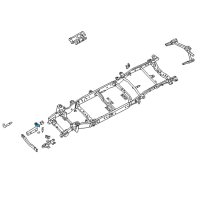 OEM 2019 Nissan NV1500 Bracket, Cab 1ST Diagram - K5112-1PAMA