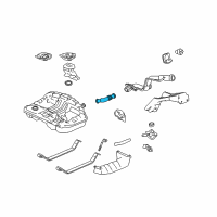 OEM 2000 Honda CR-V Tube, Filler Neck Diagram - 17651-S10-L01