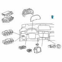 OEM Lexus RX450hL Control & Panel Assembly Diagram - 84010-48581