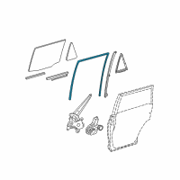 OEM 2022 Toyota 4Runner Run Channel Diagram - 68142-35050