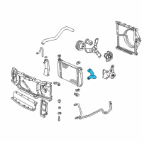 OEM 2005 Chevrolet Astro HOSE, RAD OTLT Diagram - 19369718