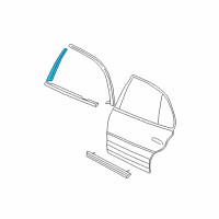 OEM 2000 Buick Regal Applique Diagram - 10308241