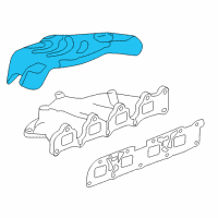 OEM Buick LaCrosse Heat Shield Diagram - 12633413