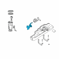 OEM 2000 Dodge Ram 3500 Van Tube-Fuel Filler Diagram - 52127944AL