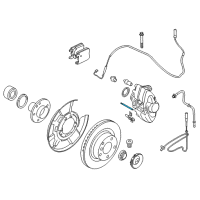 OEM 2014 BMW 335i GT xDrive Guide Pin Diagram - 34-21-6-857-152