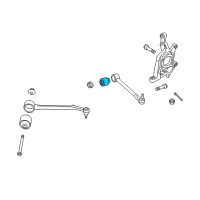 OEM 2010 Hyundai Genesis Coupe Bush-Front Lower Arm"A" Diagram - 54551-2M000