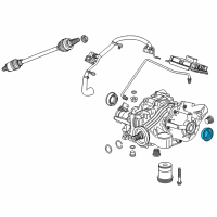 OEM Cadillac Seal Diagram - 23269748