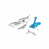 OEM Jeep Grand Cherokee Reservoir-Washer Diagram - 5012594AA