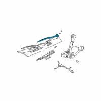 OEM 1999 Jeep Grand Cherokee Arm WIPER-WIPER Diagram - 5012605AB