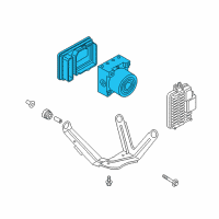 OEM 2019 BMW i3s Dsc Hydraulic Unit Diagram - 34-51-6-889-958