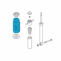 OEM 2021 Hyundai Veloster Spring-Rear Diagram - 55350-J3BB0