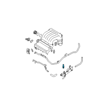 OEM 2020 Infiniti Q50 Engine Coolant Temperature Sensor Diagram - 22630-ED000