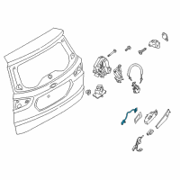 OEM Ford EcoSport Switch Assembly Diagram - CN1Z-9C888-A