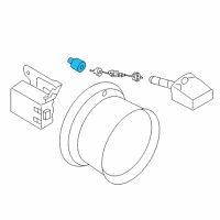 OEM 2013 Nissan 370Z Nut Diagram - D0780-1A30A