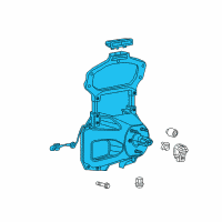 OEM 2020 Jeep Wrangler Spare Tire Diagram - 68474050AC