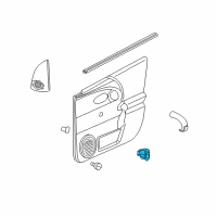 OEM 2007 Saturn Vue Lock Switch Diagram - 15892753