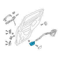 OEM 2017 Toyota Yaris iA Handle, Inside Diagram - 69206-WB003