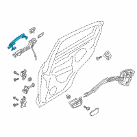 OEM 2016 Scion iA Handle, Outside Diagram - 69210-WB008