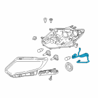 OEM 2018 Nissan Rogue Control Assembly Diagram - 26038-6FL0A