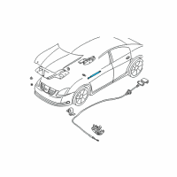 OEM 2005 Nissan Maxima Stay Assy-Hood Diagram - 65470-7Y010