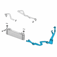 OEM Cadillac ATS Hose & Tube Assembly Diagram - 23195964