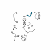 OEM 2004 Cadillac Seville Diverter Valve Diagram - 12619127