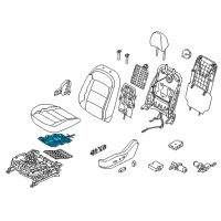 OEM 2017 Kia Forte5 Heater-Front Seat Cushion Diagram - 88190A7031