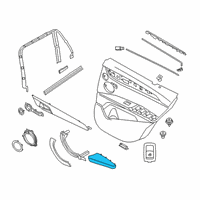 OEM 2020 BMW X2 Armrest, Left Diagram - 51-42-7-468-751