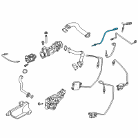 OEM 2018 Jeep Grand Cherokee Sensor-Exhaust Temperature Diagram - 5146663AD