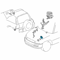 OEM 1984 Toyota Corolla Pressure Metering Valve Diagram - 47150-12230