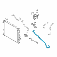 OEM 2021 Toyota Camry Reservoir Hose Diagram - G9229-06052