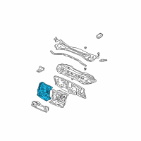 OEM 2006 Acura MDX Insulator, Dashboard Diagram - 74260-S3V-A11