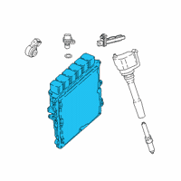 OEM 2021 BMW X4 BASIC COTROL UNIT DME Diagram - 12-14-7-560-830