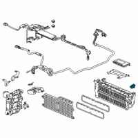 OEM Honda Plug, Service Conn Diagram - 1E610-5Y3-004
