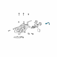 OEM 2012 Buick Enclave Wire Harness Diagram - 22798963