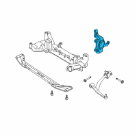 OEM 2007 Infiniti FX45 Spindle-KNUCKLE, RH Diagram - 40014-CG000