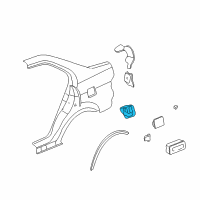 OEM Honda Civic Adapter, Fuel Cap Diagram - 63915-S04-300ZZ