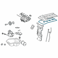 OEM 2009 Scion xB Valve Cover Gasket Diagram - 11213-0H010