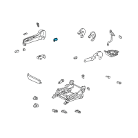 OEM Lexus GS430 Switch Assy, Power Seat Diagram - 84920-30210-C0