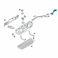 OEM 2019 Lincoln Navigator Filler Tube Diagram - JL1Z-9034-A