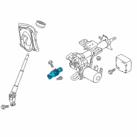 OEM 2015 Nissan NV200 Joint Assembly Steering Column Upper Diagram - 48070-3LM0B