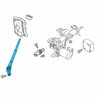 OEM 2017 Nissan NV200 Joint-Steering Lower Diagram - 48080-9SJ0A